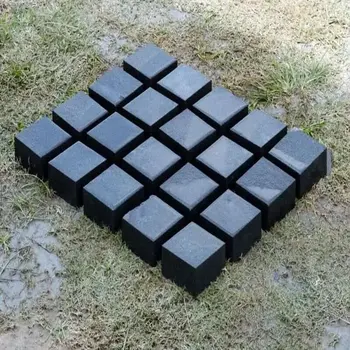 Black Granite Cobblestone