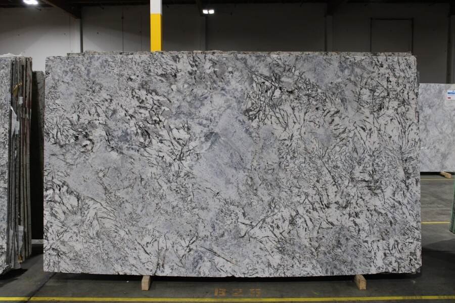 Blue Flowers granite gangsaw sla