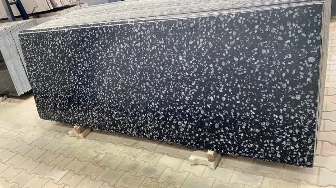 Coin Black lapotra finish slab