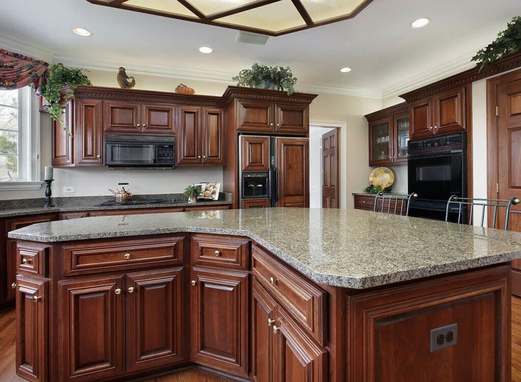 Desert Brown granite countertop 2