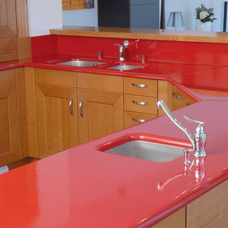 Lakha Red Granite countertop 2