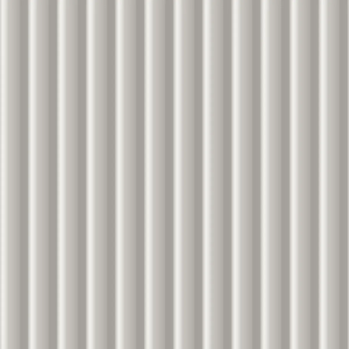 Breaking Wave fluted wall panel, front view