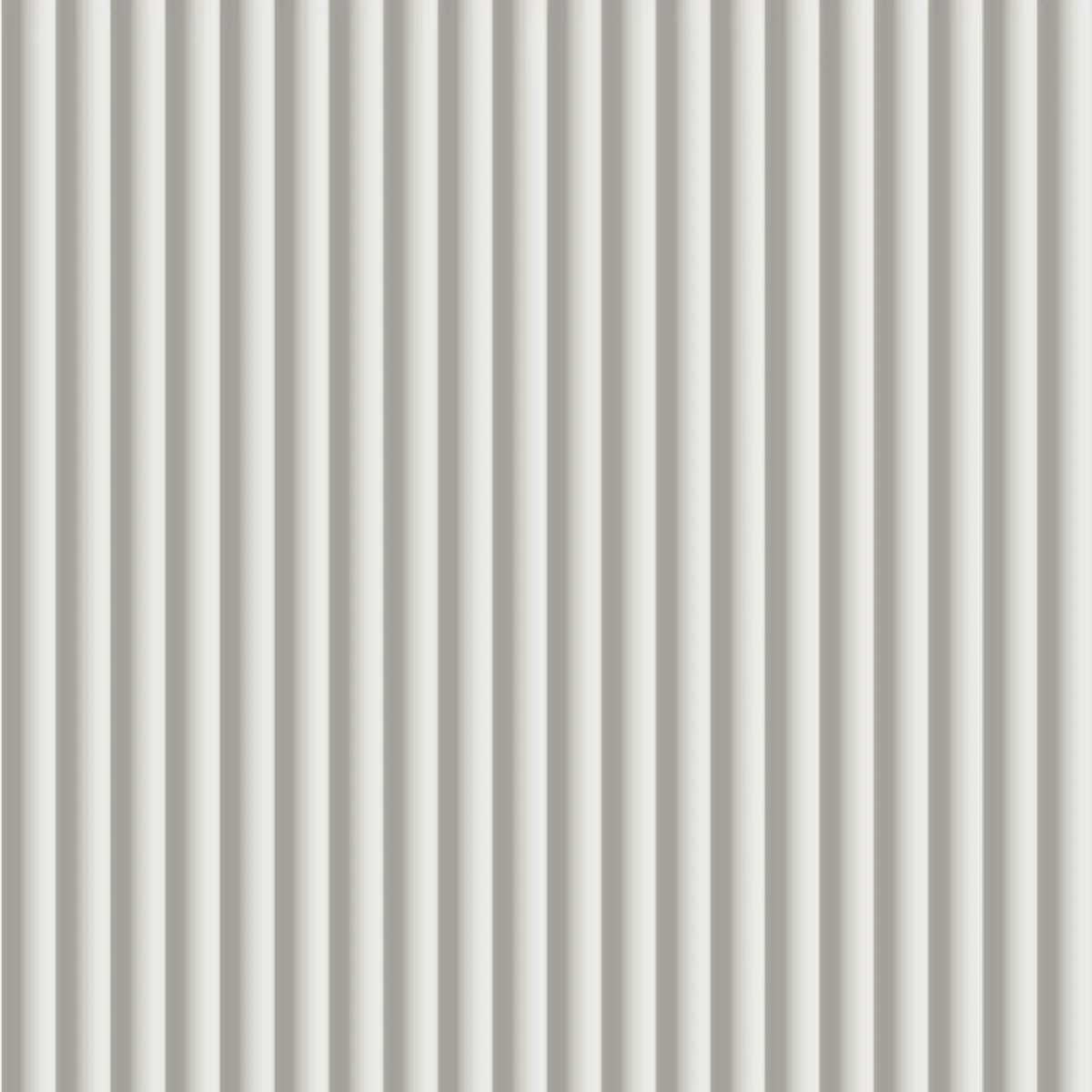 Torino fluted wall panel, front view