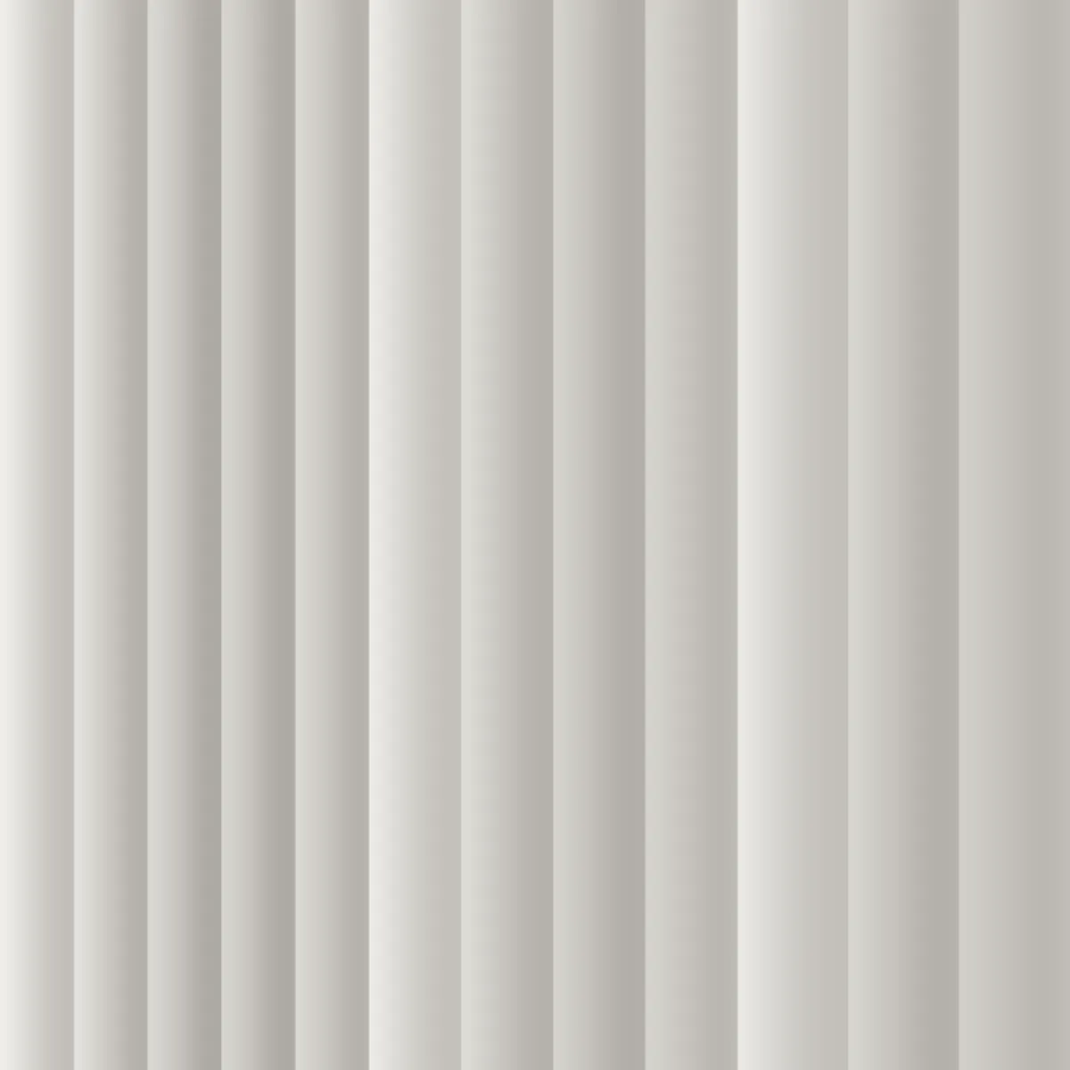 Cadence II fluted wall panel, front view
