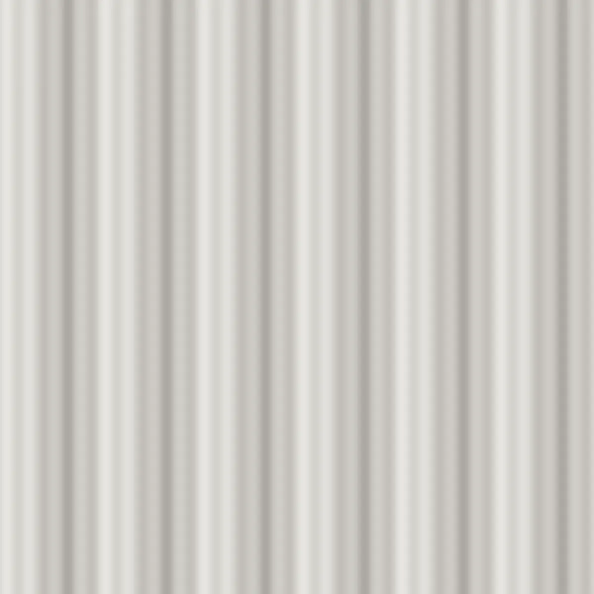 Ripple Wave fluted wall panel, front view
