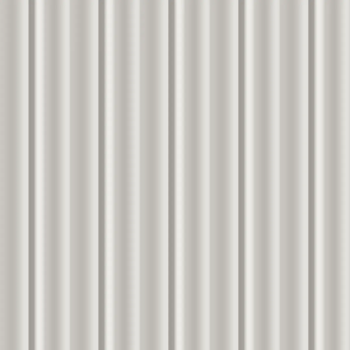 Swell & Crest fluted wall panel, front view