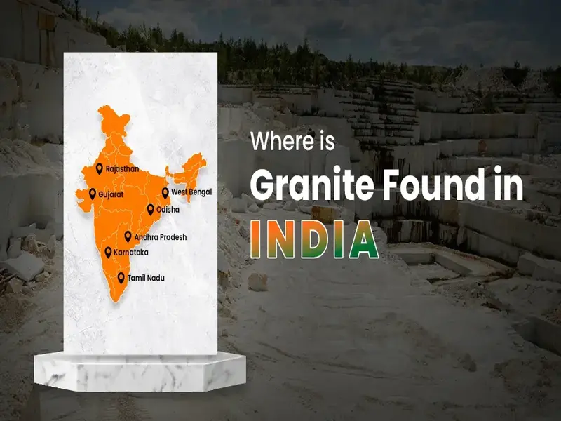 Where is Granite found in India