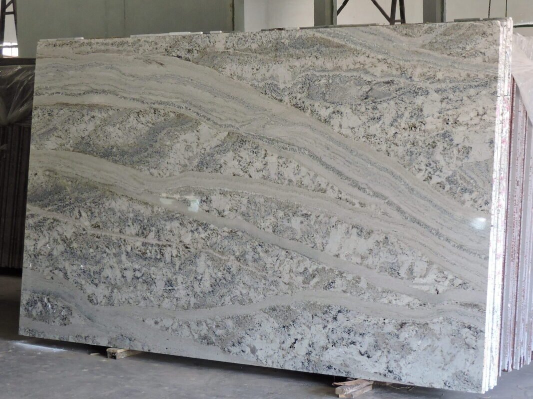 Monte Cristo granite gangsaw size slab indoor
