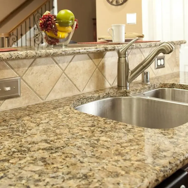 Crystal Yellow Granite Countertop