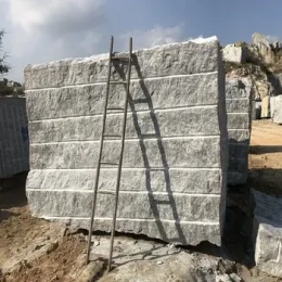 P White Granite Block