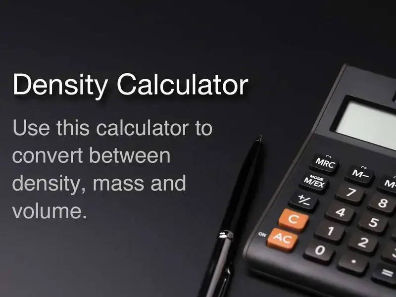 Stone Density Calculator