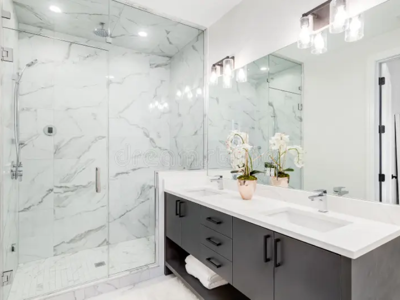 Grnaite Wall Shower
