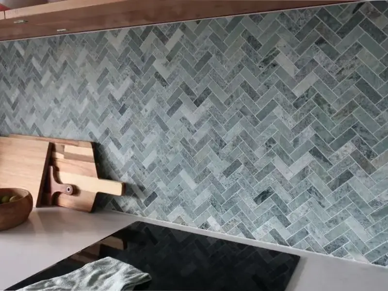 Harringbone-Granite-Backsplash
