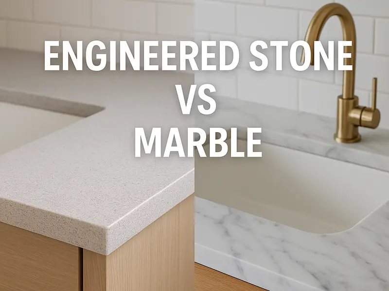 engineered stone vs marble