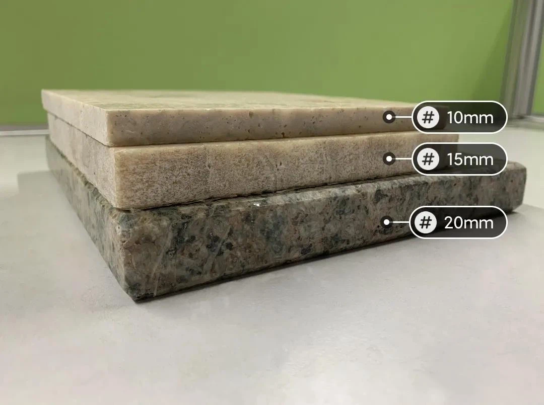 granite thickness sizes